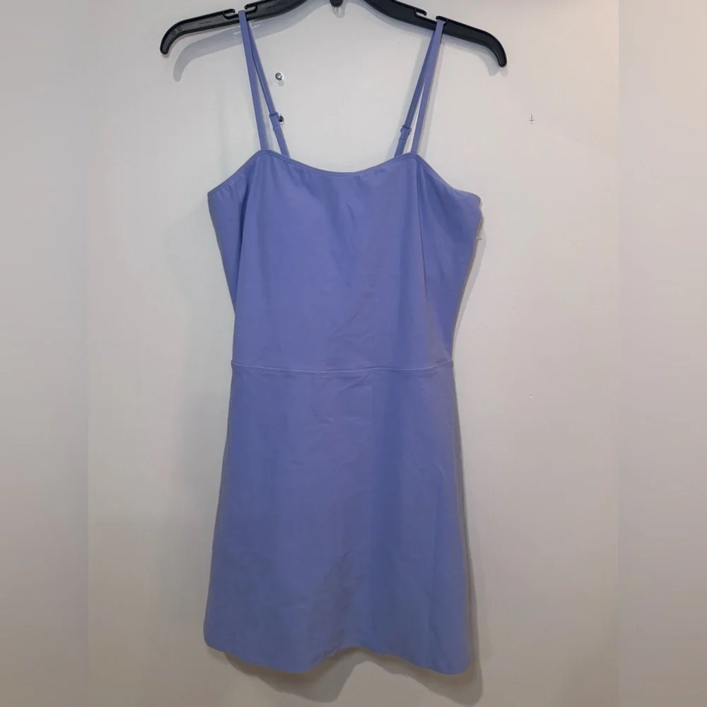 Alo Yoga Alosoft Courtside Tennis Dress lavender size large